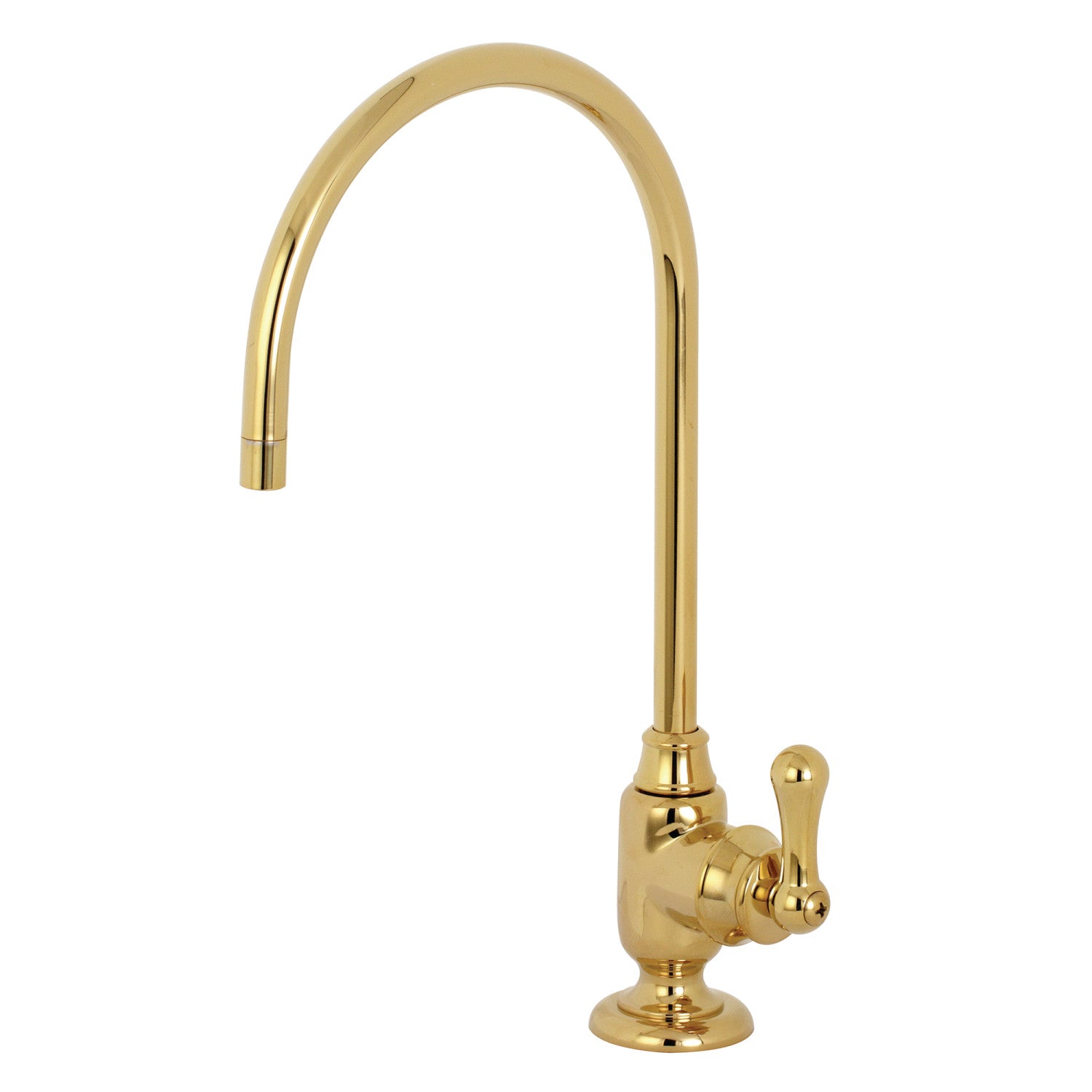 Kingston Heirloom KS5192AL - Royale Single-Handle 1-Hole Deck Mount Water Filtration Faucet, Polished Brass — image 1